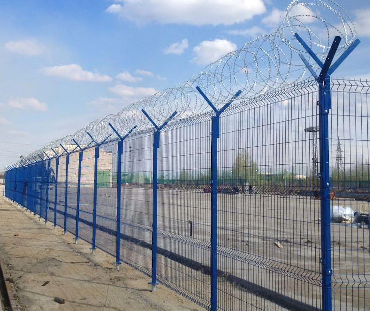 Забор 3D толщина прута 5мм фото под ключ