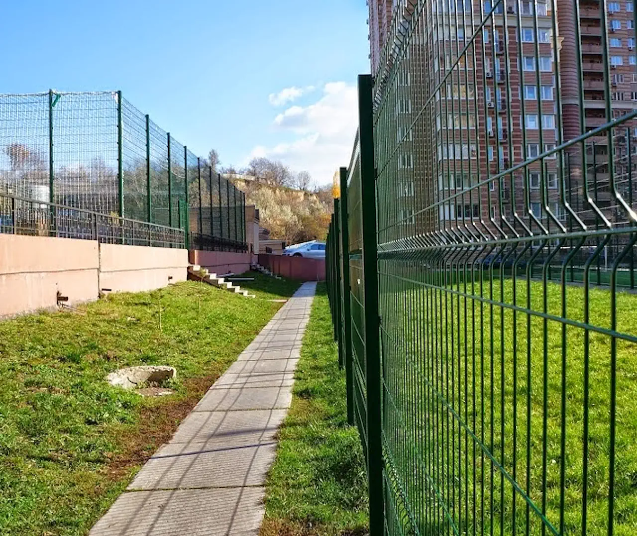 3D забор высотой 2,93м фото цена за метр